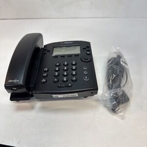 Polycom VVX 301 VoIP Phone HD Business Office Desktop 6 Line 2200-48300-025